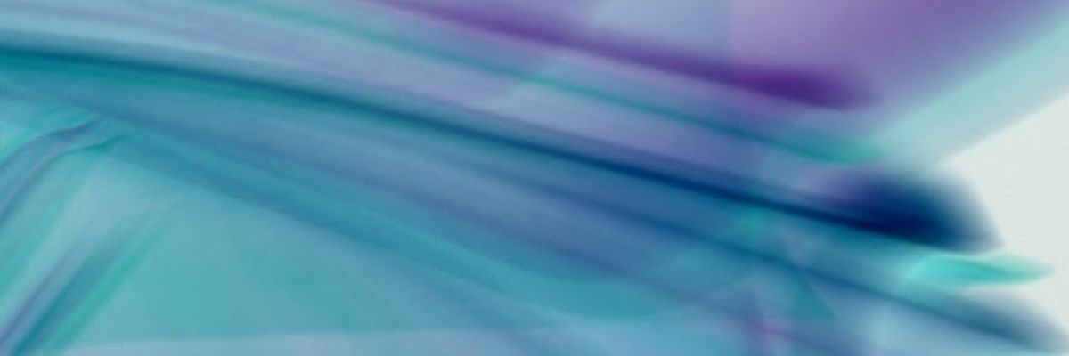 Abstract symmetrical glowing pattern